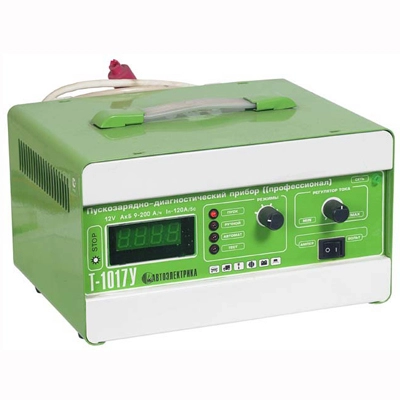 Пускозарядно-диагностический прибор Т-1014Р 12/24V, ручн/автомат (6-300Аh), 