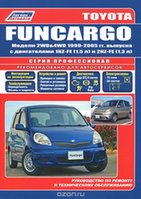 00000013691 LEGION AVTODATA Книга Toyota Fun Cargo ч/б 1999 - 2007 г.
