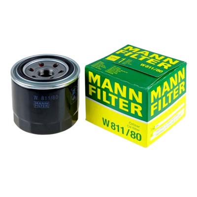 W81180 MANN-FILTER Фильтр масляный Mann W 811/80
