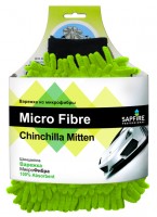 Салфетка-варежка микрофибра SAPFIRE Chinchilla Mitten SFM-3003 (23х18см)